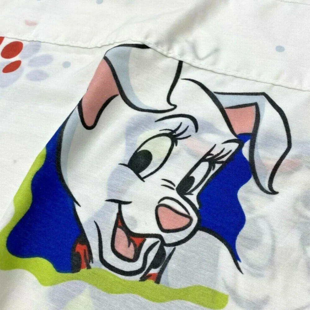 Vintage 90s Disney 101 Dalmatians Valance Curtain